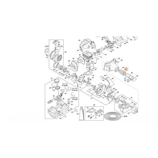 STIHL  Element gumowy 4149 791 9300